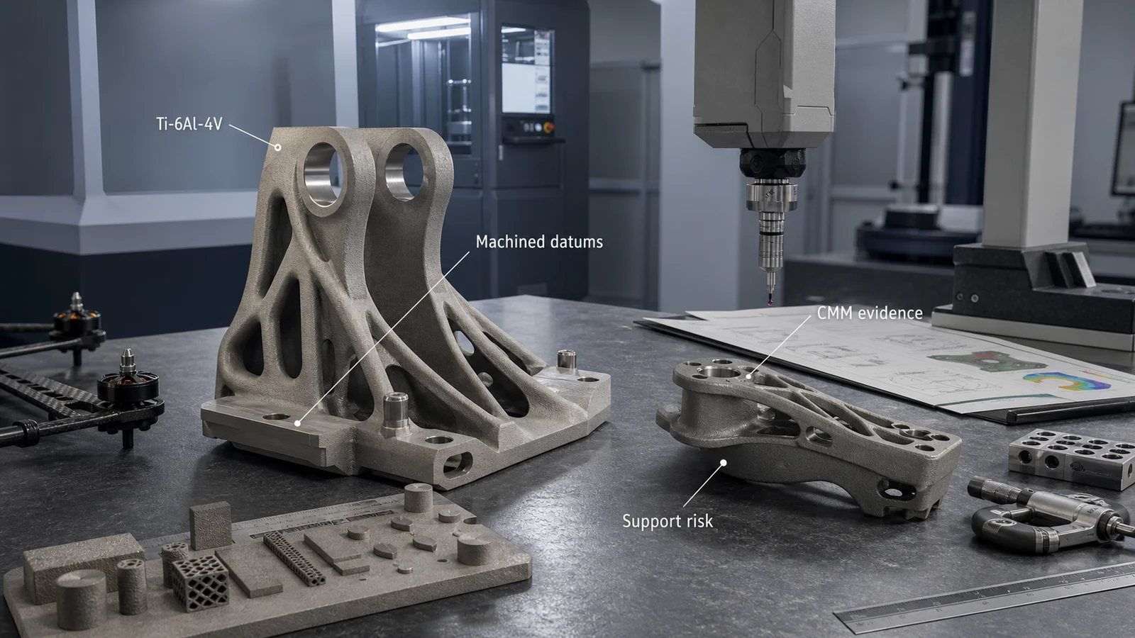Titanium 3D Printing for Drone and UAV Parts