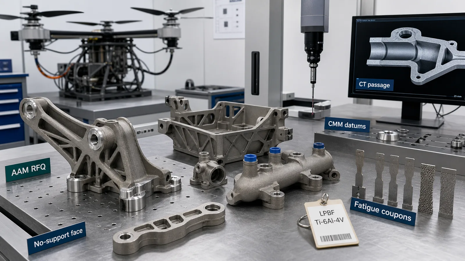Titanium 3D Printing for eVTOL and Advanced Air Mobility Hardware