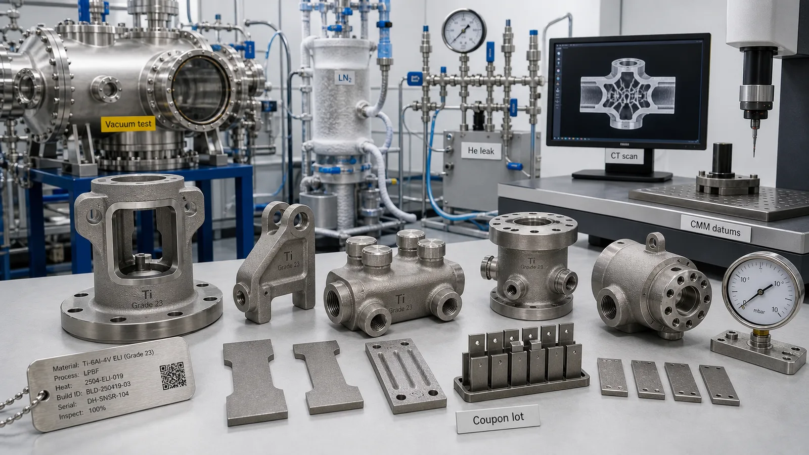 Titanium 3D Printing for Fusion Energy and Nuclear Research Hardware